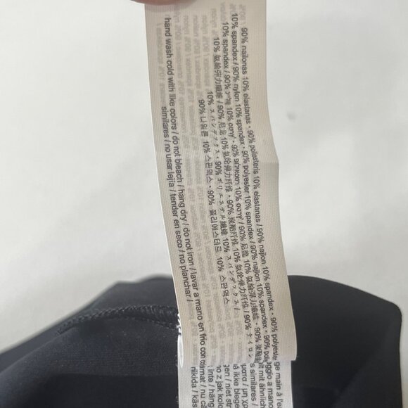 Capezio Short Sleeve Leotard Girls Large Black Dance Gymnastics New - Picture 8 of 10